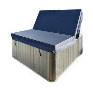 Whirlpool-Abdeckung passend für 221 × 206 cm – Radius 0 cm