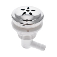 Whirlpool-Luftdüse für Gebläse 1,6" (43 mm) - Edelstahl