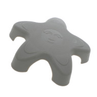 Lotus 1.5" Gray Diverter Handle