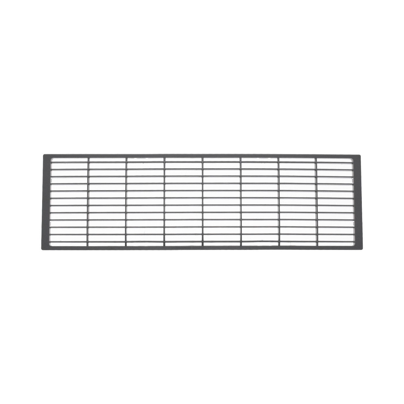 Grille d'aération pour habillage spa - 420 x 127 mm - Grise