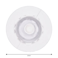 1" (25mm) transparent LED location