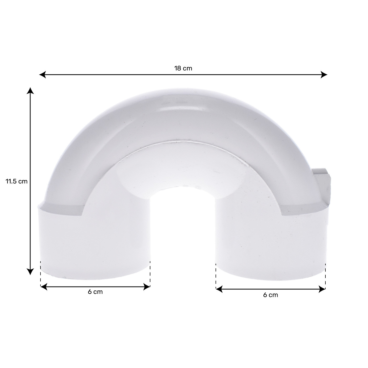 COUDE 180 ARRONDI F/F 2" 429-4030