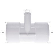 Nourrice 2" (60mm) F/F - 2 Sorties 3/4" (20mm) M - 672-7920