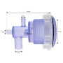 Jet 3.5" Volition Twin roto transparent