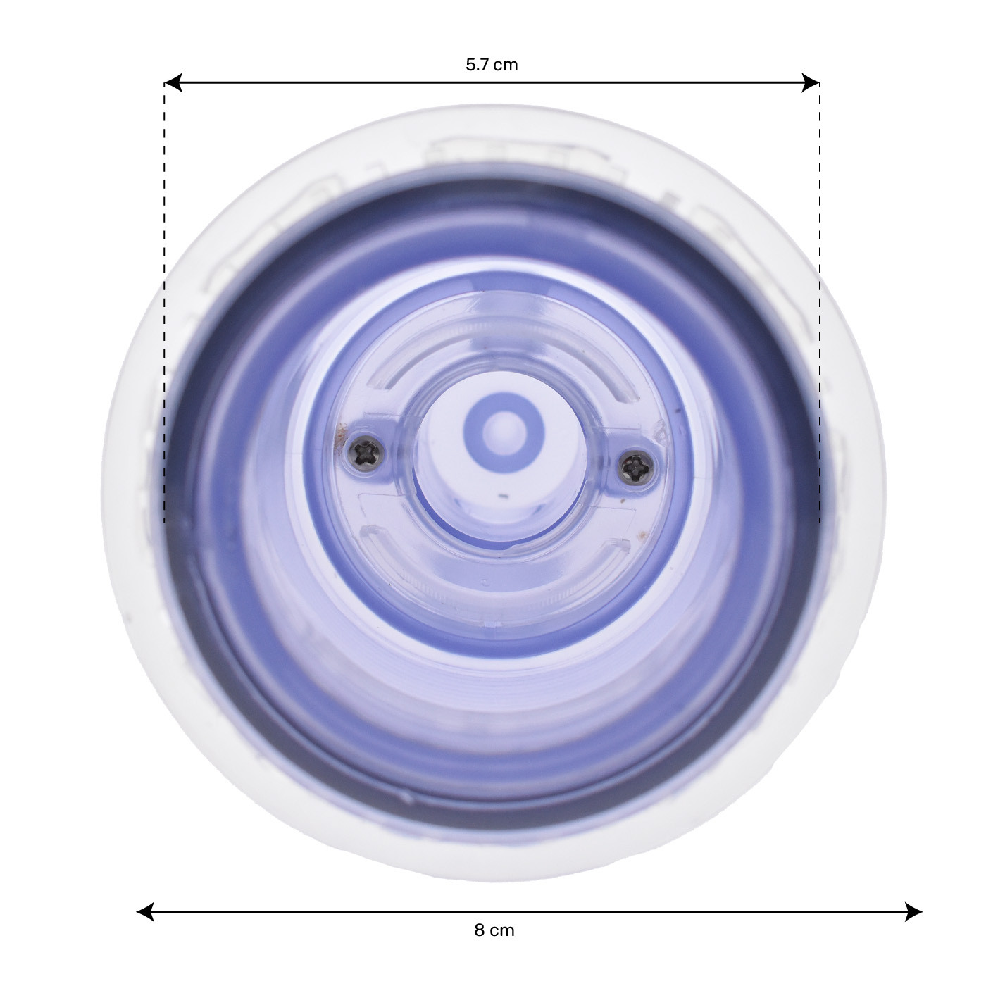 Jet 3.5" Volition Twin roto transparent
