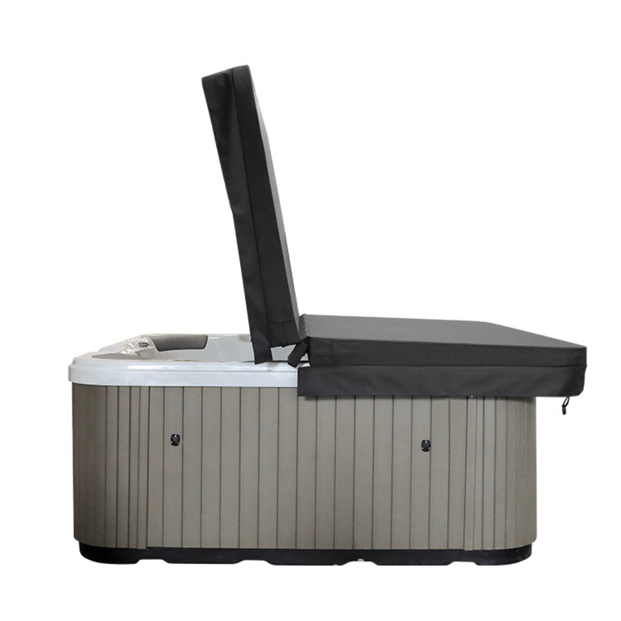 Whirlpool-Abdeckung passend für 225 × 225 cm – Radius 25 cm