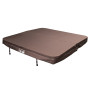 Whirlpool-Abdeckung passend für 234 × 234 cm – Radius 23 cm