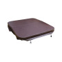 Whirlpool-Abdeckung passend für 221 × 206 cm – Radius 23 cm