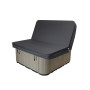 Whirlpool-Abdeckung passend für 279 × 229 cm – Radius 38 cm