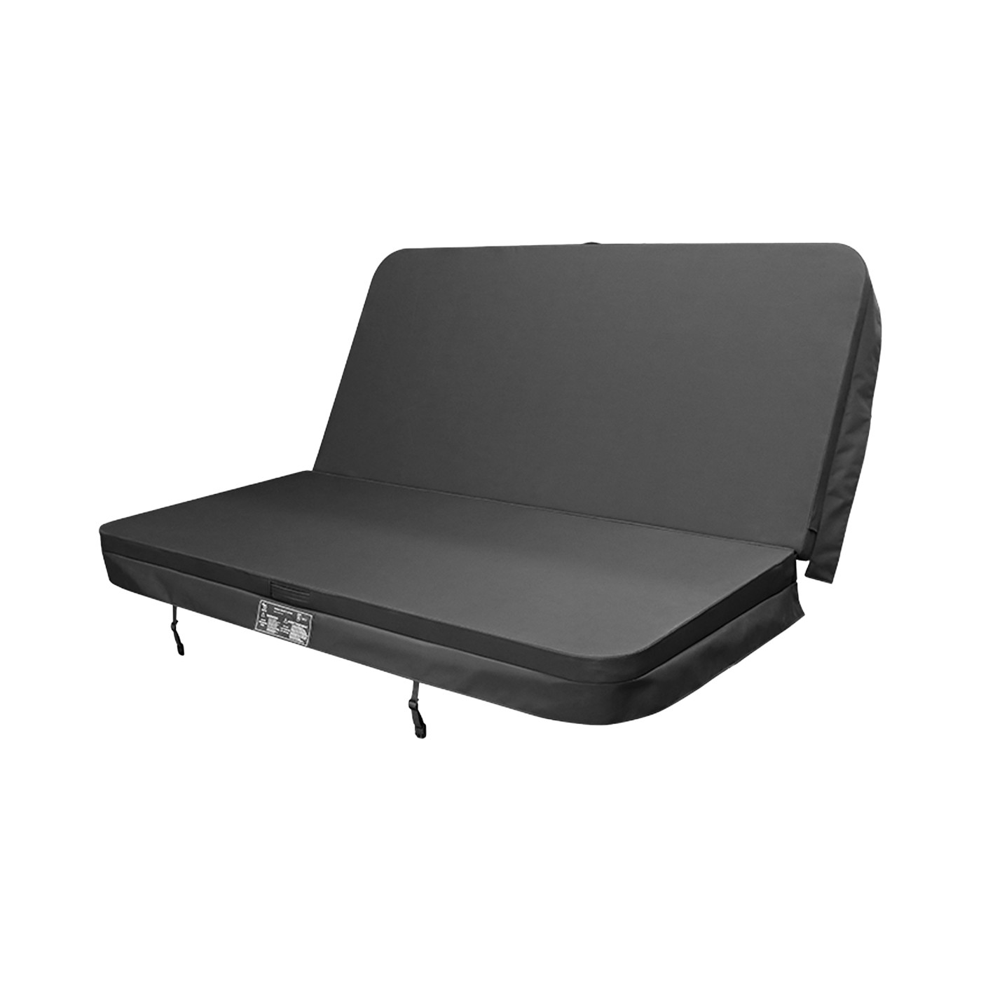 Whirlpool-Abdeckung passend für 279 × 229 cm – Radius 38 cm