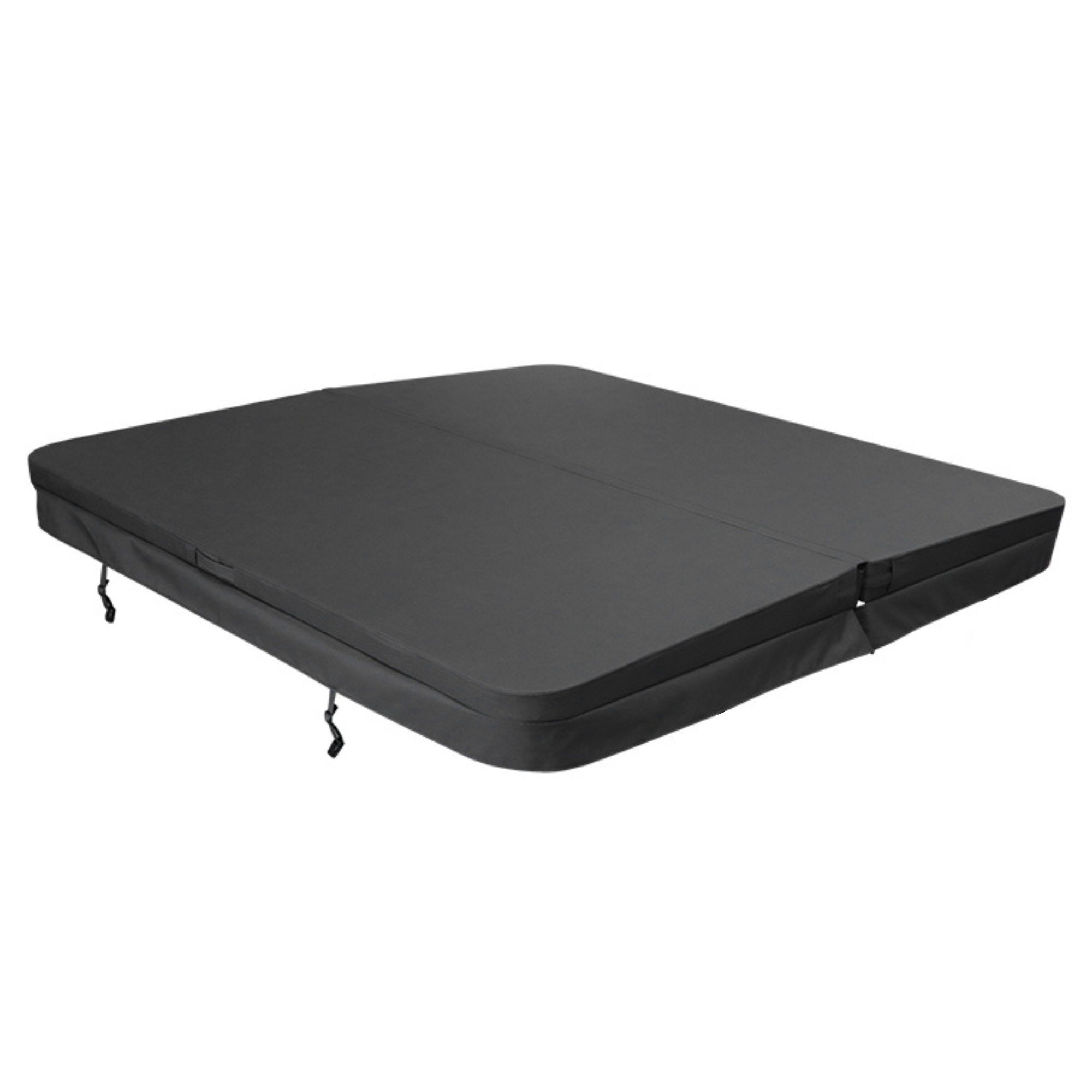 Whirlpool-Abdeckung passend für 279 × 229 cm – Radius 38 cm