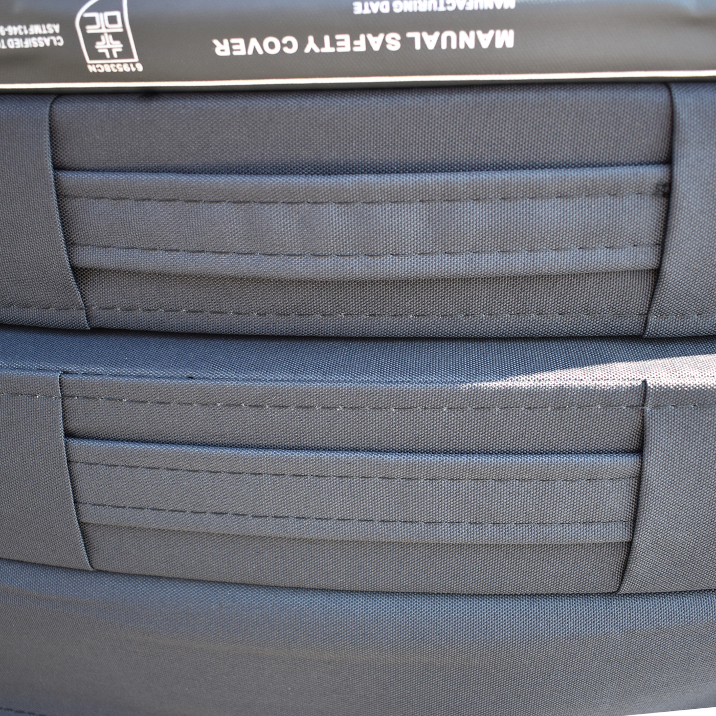 Whirlpool-Abdeckung passend für 279 × 229 cm – Radius 38 cm