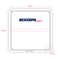Whirlpool-Abdeckung passend für 205 × 205 cm – Radius 17,5 cm