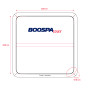 Couverture pour spa 220cm x 220cm R17,5cm