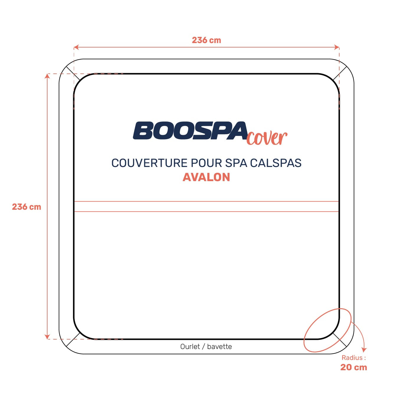 Couverture pour spa Avalon - Calspas