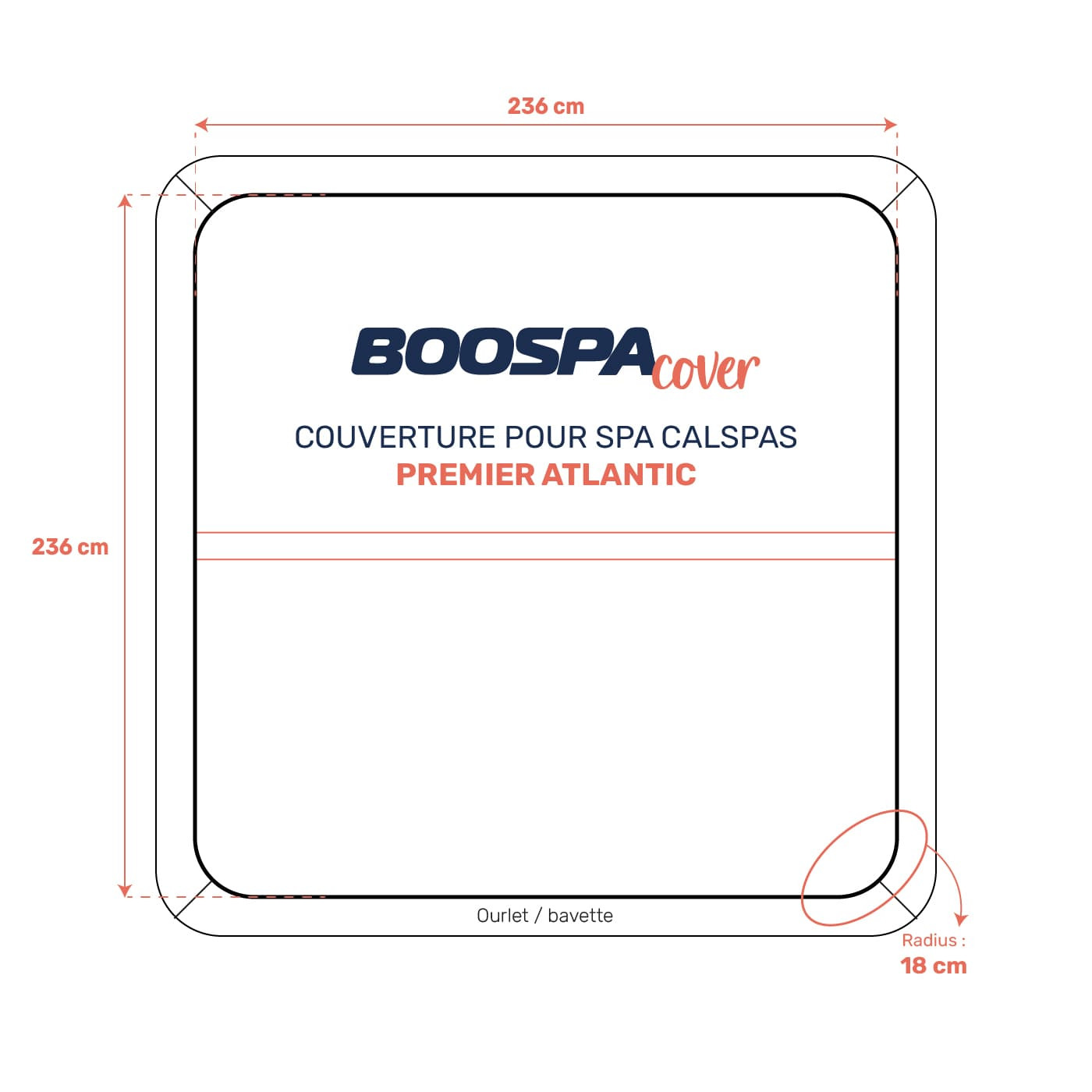 Couverture pour spa Premier Atlantic - Calspas
