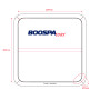 Whirlpool-Abdeckung passend für 229 × 229 cm – Radius 23 cm