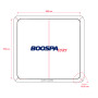 Whirlpool-Abdeckung passend für 200 × 190 cm – Radius 12,5 cm