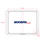 Whirlpool-Abdeckung passend für 210 × 160 cm – Radius 15 cm – Weather Shield Dunkelgrau (Origin 170)