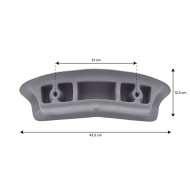 Appui tete Wellis AF00040 V1 Ancienne version