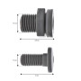 Screw for spa skimmer