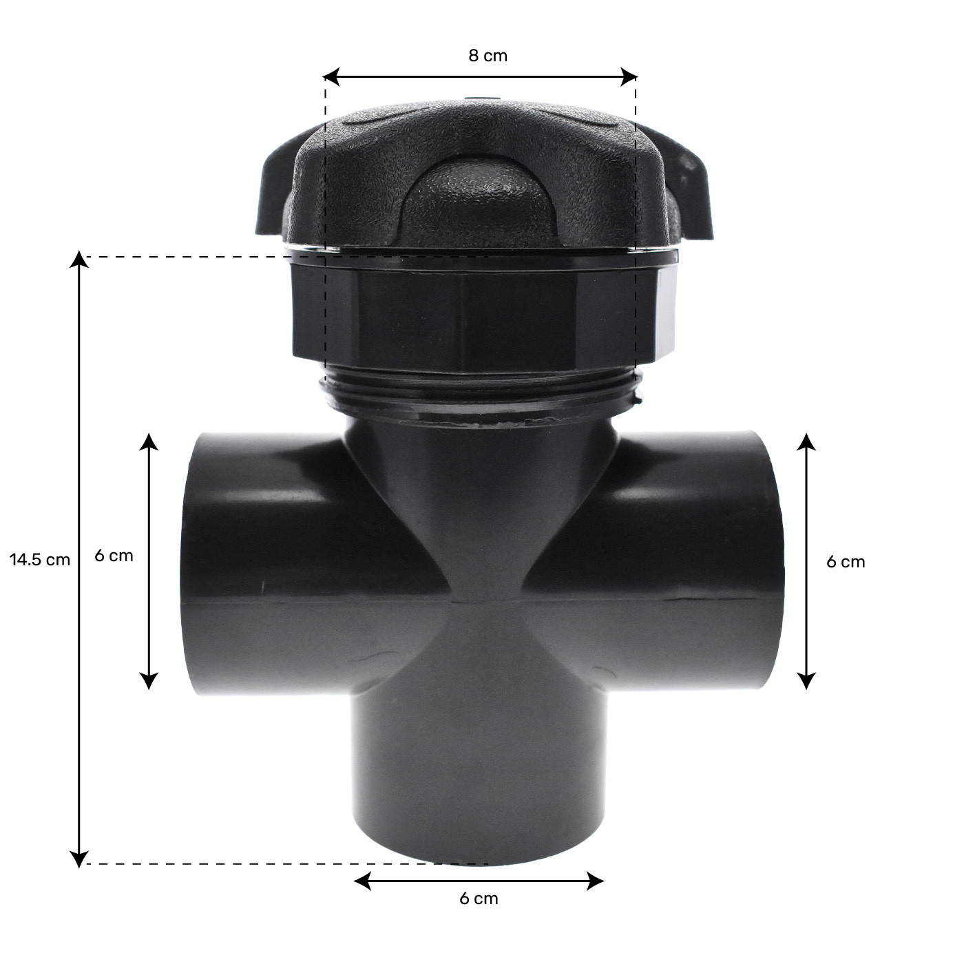 Inverseur de pompe 2'' - Forme Lotus - Jazzi Pool