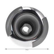 Whirlpool-Düse Whirlpool-Düse VISKAN rotierend 3" (80 mm) - Clip-Montage