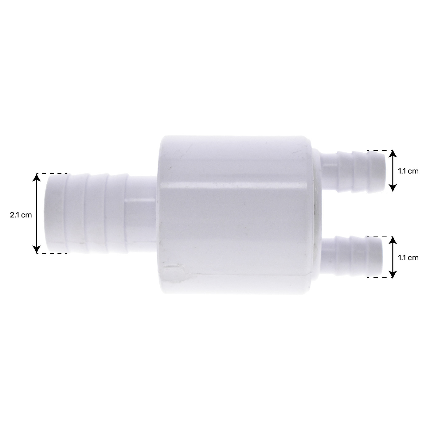 Collecteur d'air 3/4"M vers 2 sorties 3/8" cannelées - 21158-020-000