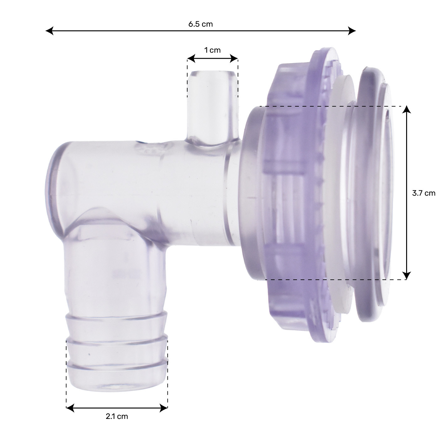 Douille filetée LED pour jet 2"