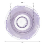 Douille transparente pour jets Rising Dragon 2” (56mm) à visser