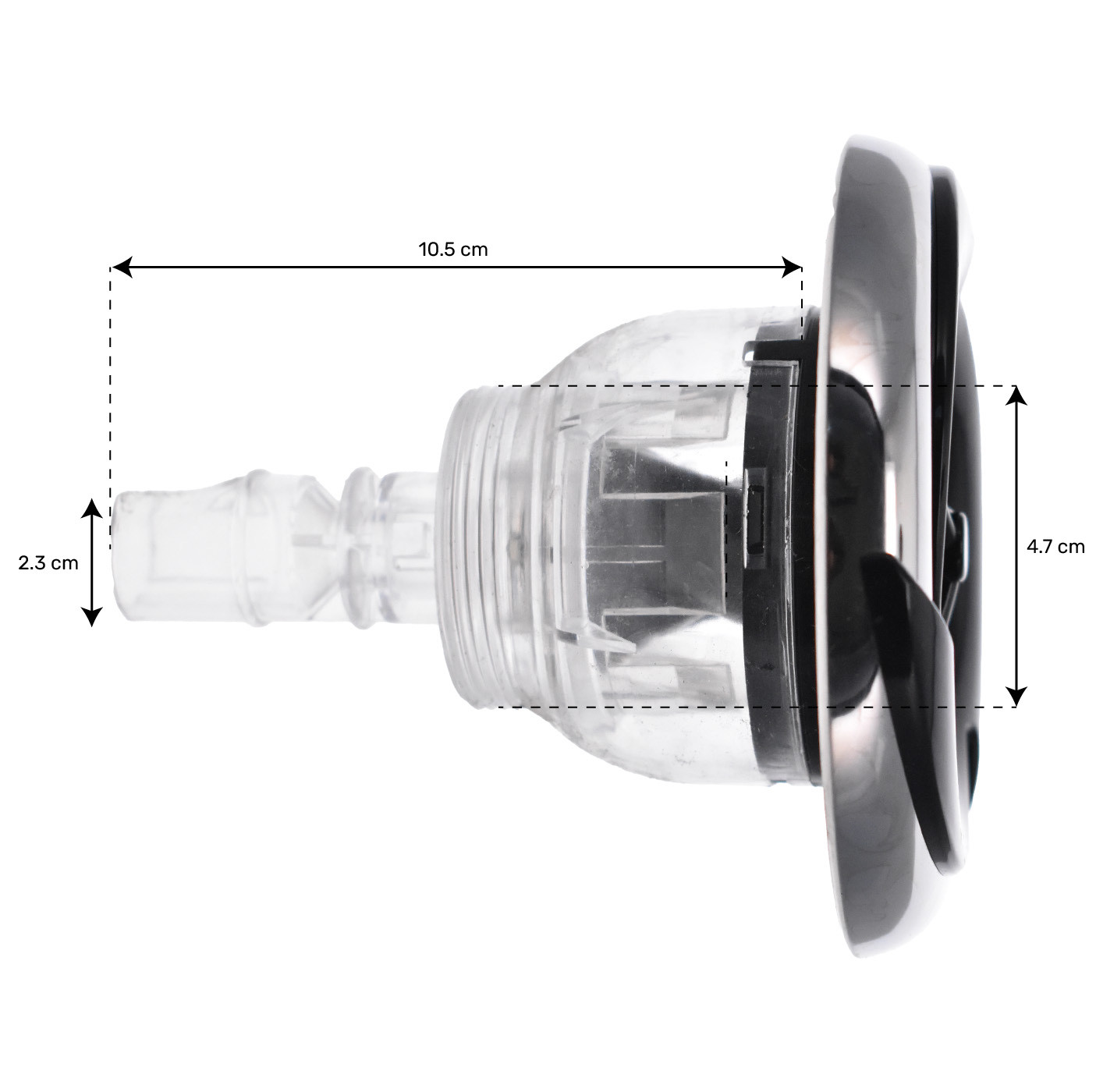 Jet 4.5" (118mm) série Cyclone Twin roto