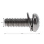 Front Flange Screws for DXD 320 Pump