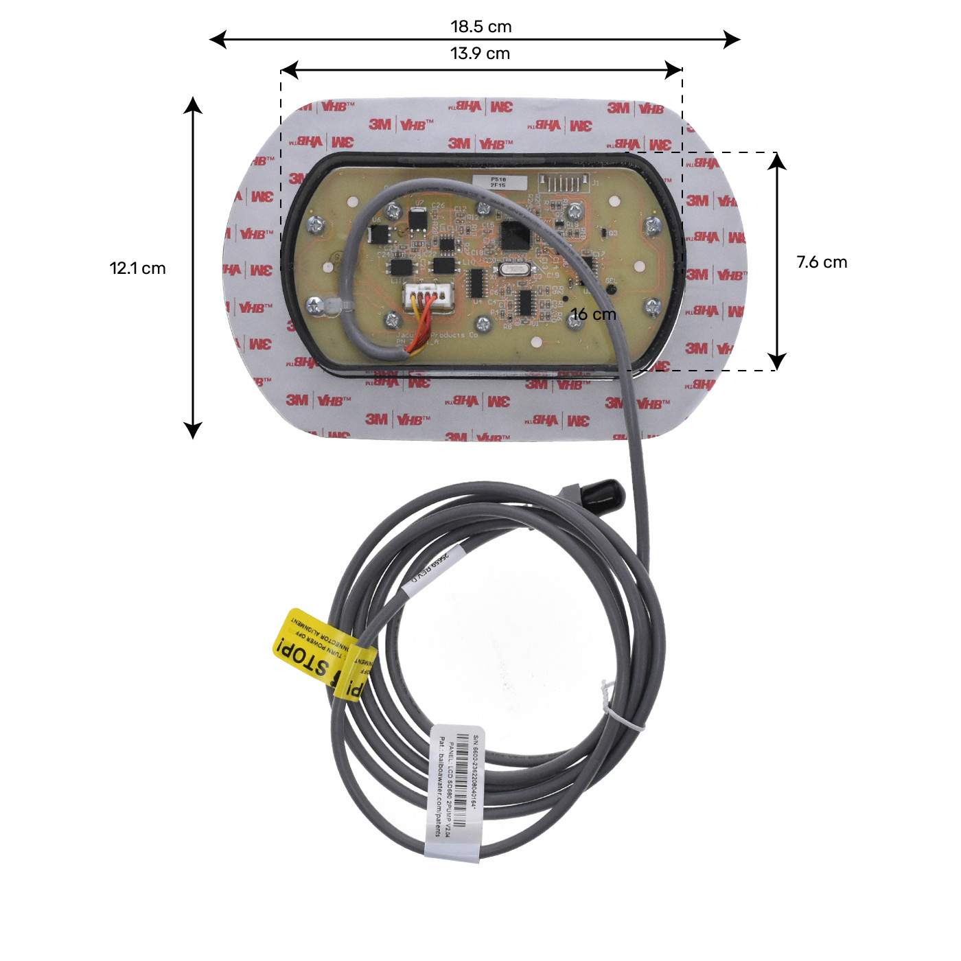 Sundance® 680 Series Spa Keypad – Ref. 6600-236