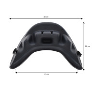 Rounded headrest EVA117C