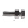 Une vis 6mm pour blower ASD AR-700