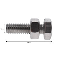 Une vis 6mm pour blower ASD AR-700