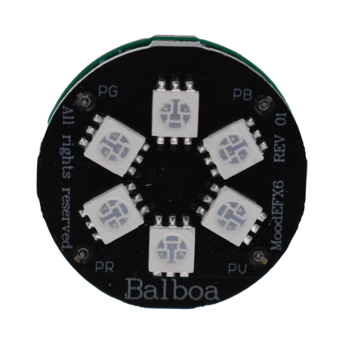 Plaque 7 LED MoodEFX Synchronized Plaque 7 LED MoodEFX Synchronized