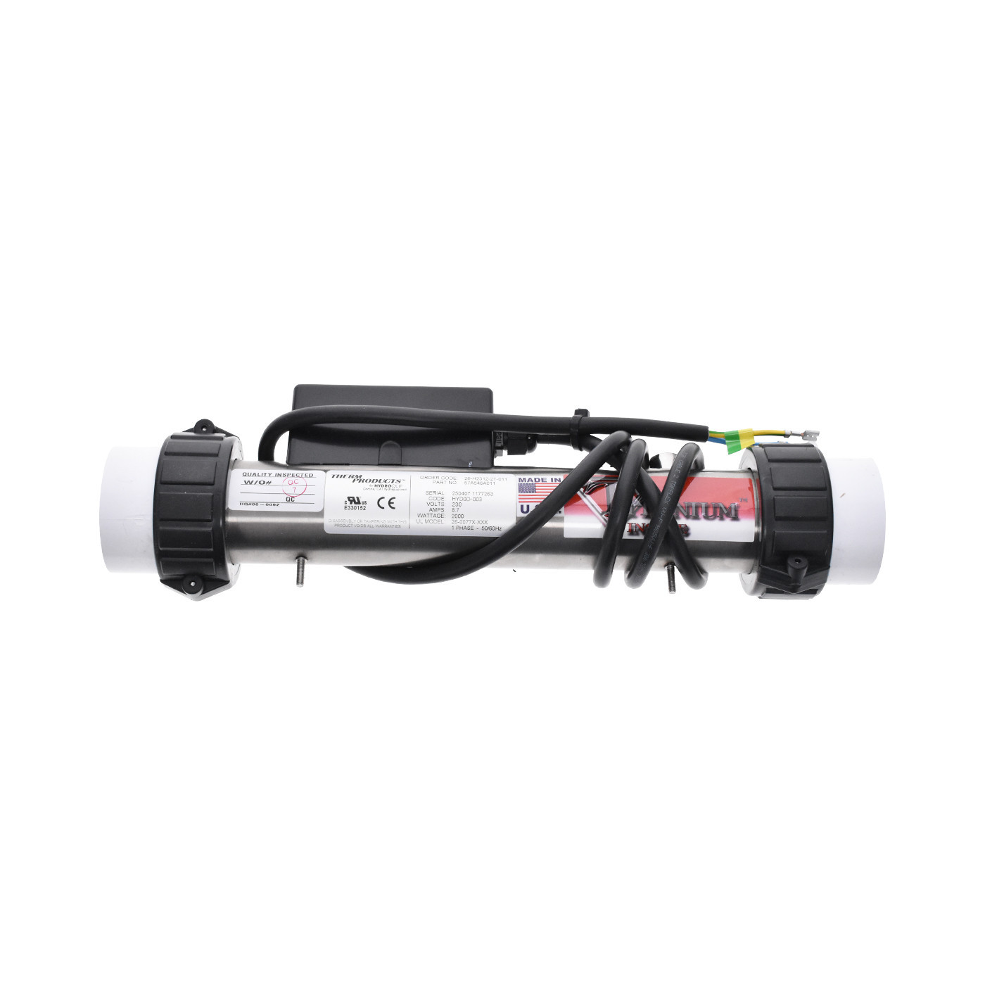 Astrel 2kW Titanium Heater PFEAT2110000 WITH SENSOR