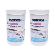 BoospaClean Spa Active Oxygen Powder 1kg – Pack of 2 Containers