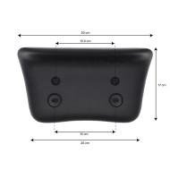 Black Headrest – EVA263 Equivalent