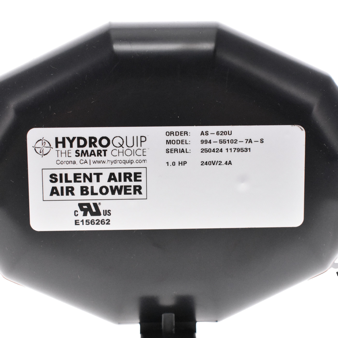 HydroQuip Silent Aire Blower 1.0 HP