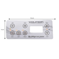 Whirlpool-Bedienfeldfolie Volition® Logo – 7 Tasten
