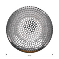 Bonde d'aspiration en cristal de 2,5 pouces