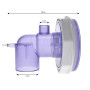 Jet de massage 7.5 Flegant Mutti-Massage Jet transparent