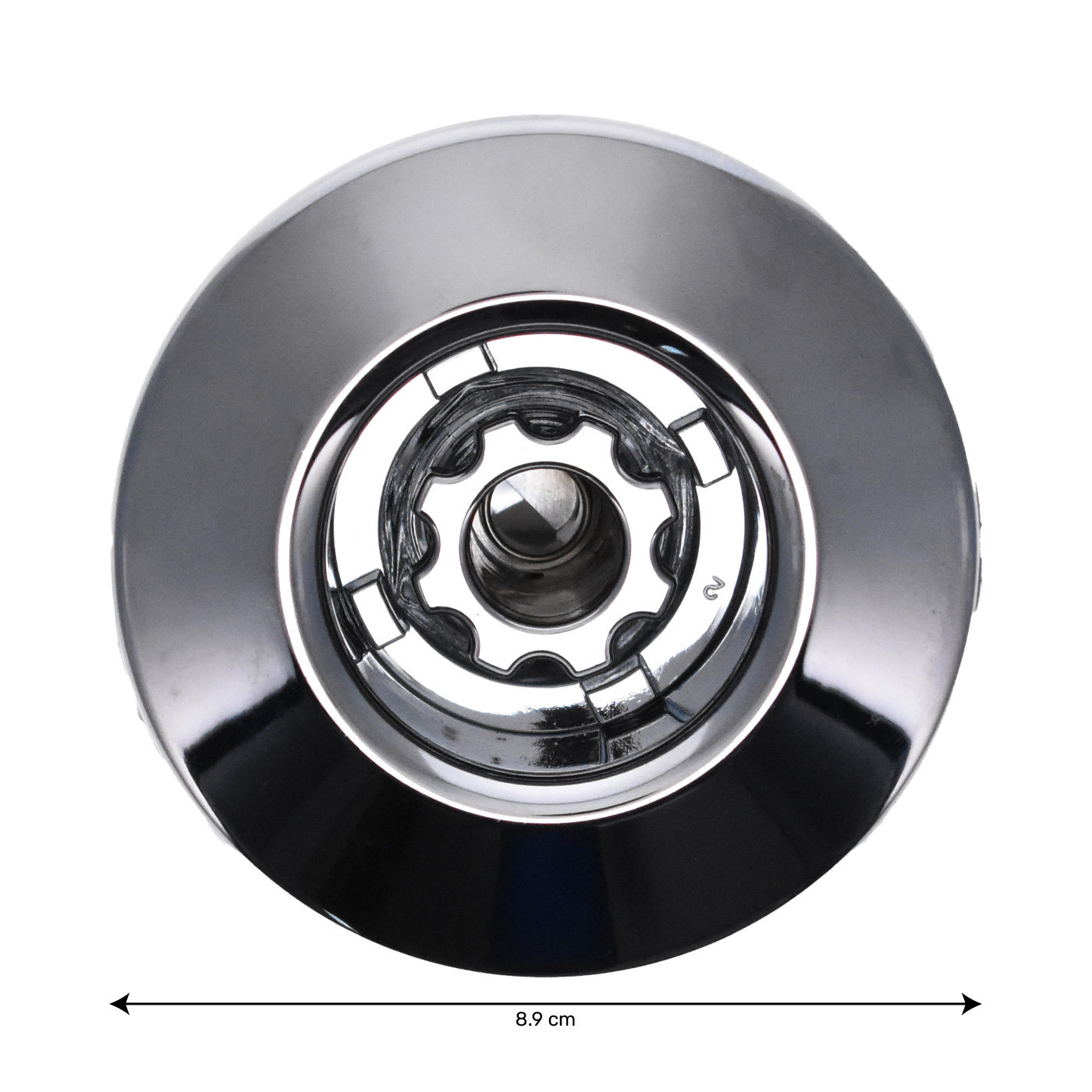 Jet chromé 90 mm (buse Lotus)