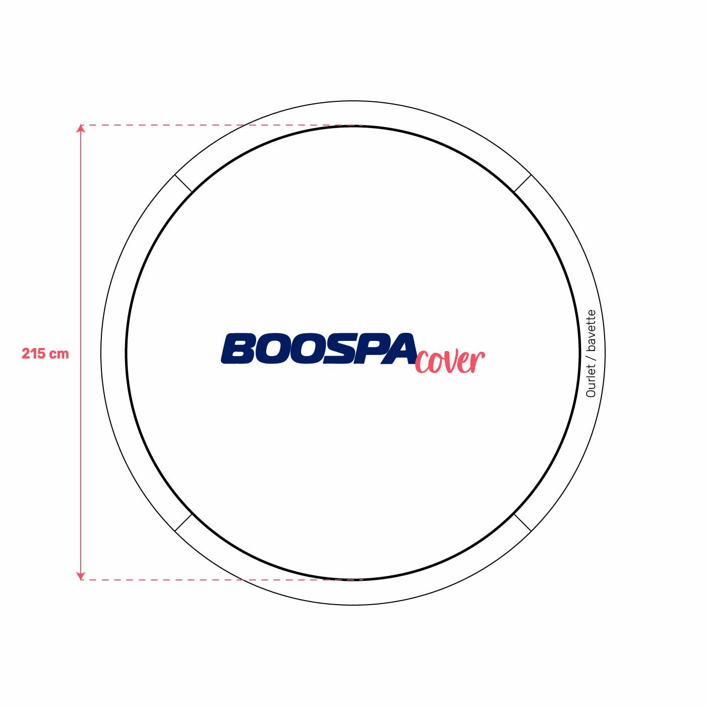 Couverture spa 215cm