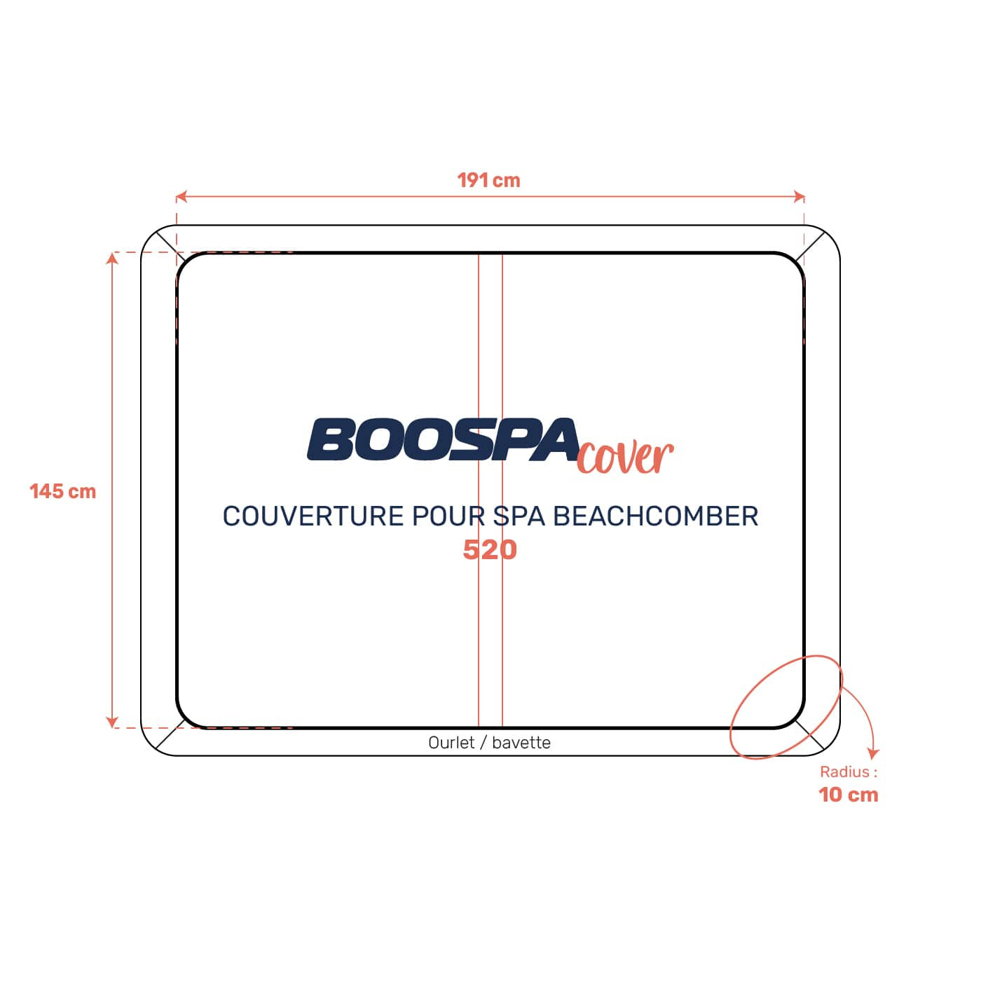 Couverture pour spa 520 - BeachComber