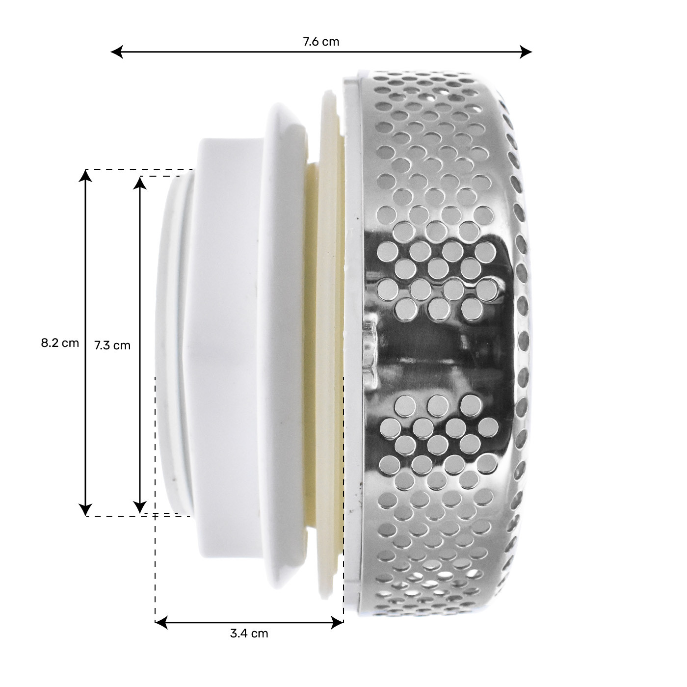 Bonde d'aspiration face inox 2"