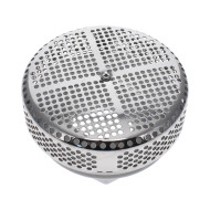 Bonde d'aspiration grille inox 5"