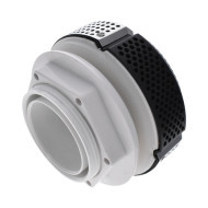 2" Suction Drain Stainless Steel/Black